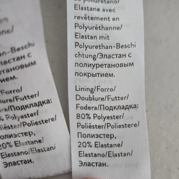 Spanx 2 Pair Black and Leopard Faux Leather Biker Shorts - Picture 14 of 15